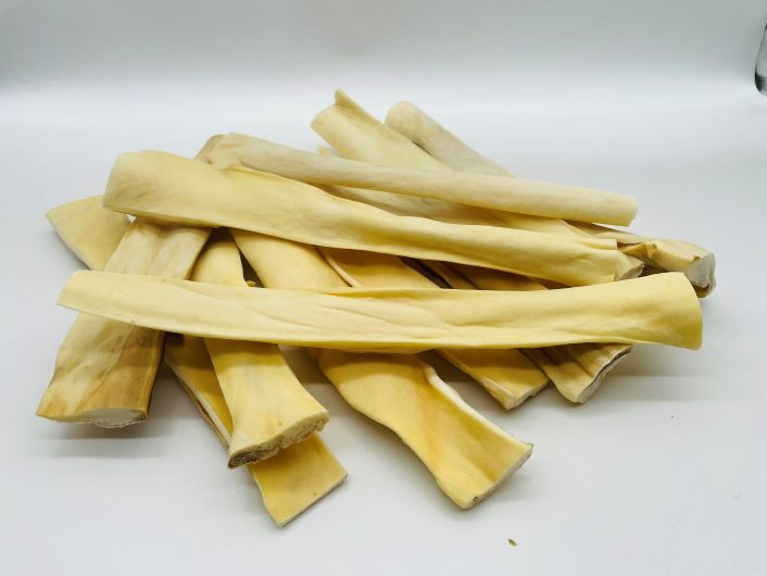 Natural Dog Chews- Beef Headskin Stick